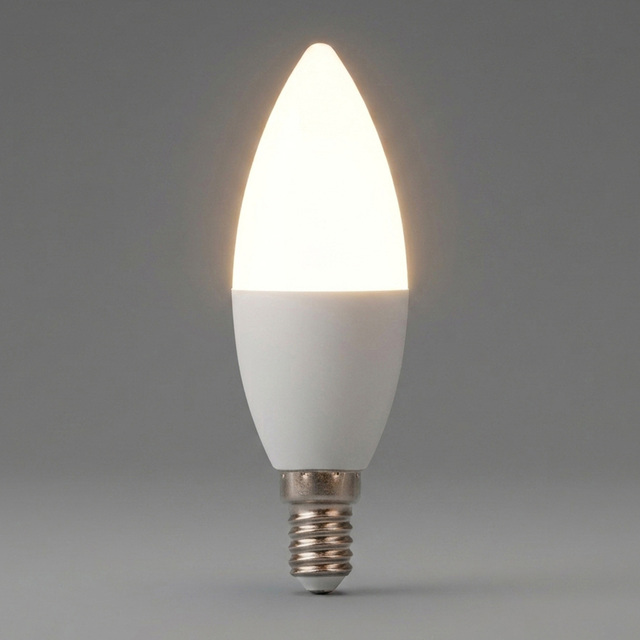 Лампа светодиодная Feron LB-570 Свеча E14 9W 2700K — фото 2