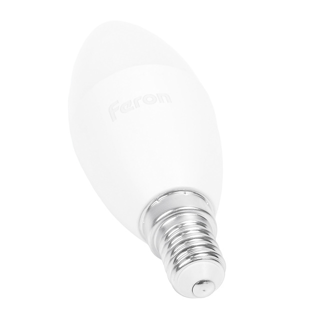 Лампа светодиодная Feron LB-570 Свеча E14 9W 2700K — фото 4