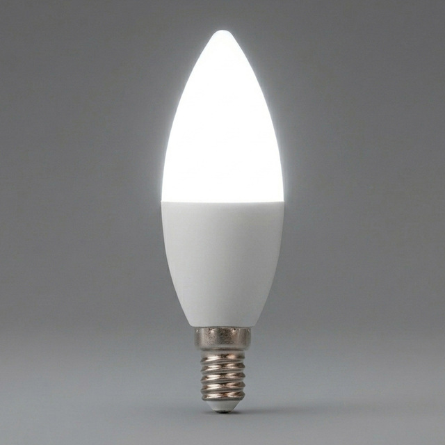 Лампа светодиодная Feron LB-570 Свеча E14 9W 4000K — фото 2
