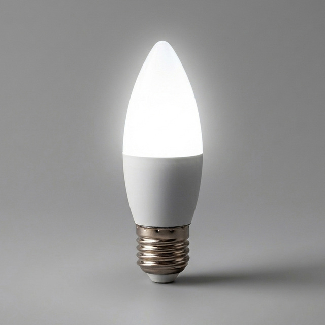 Лампа светодиодная Feron LB-570 Свеча E27 9W 4000K — фото 2