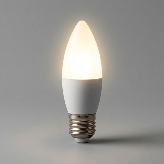 Лампа светодиодная Feron LB-570 Свеча E27 9W 2700K — фото 2