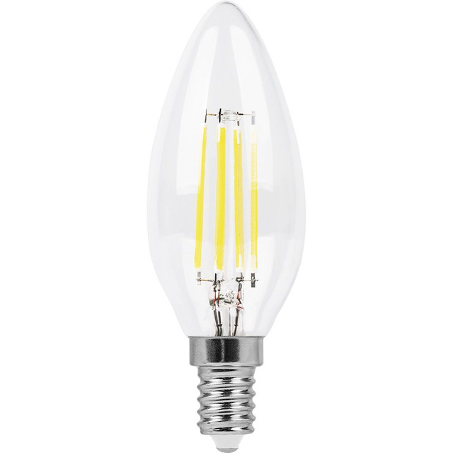 Лампа светодиодная Feron LB-73 Свеча E14 9W 2700K — фото 2