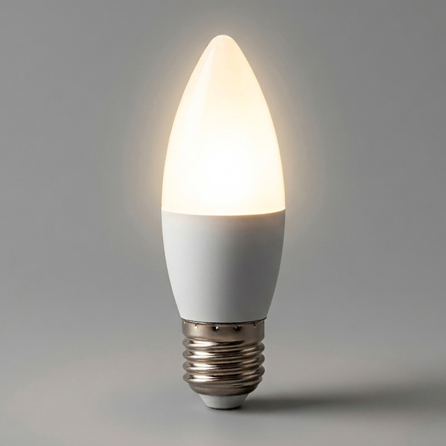 Лампа светодиодная Feron LB-97 Свеча E27 7W 2700K — фото 2