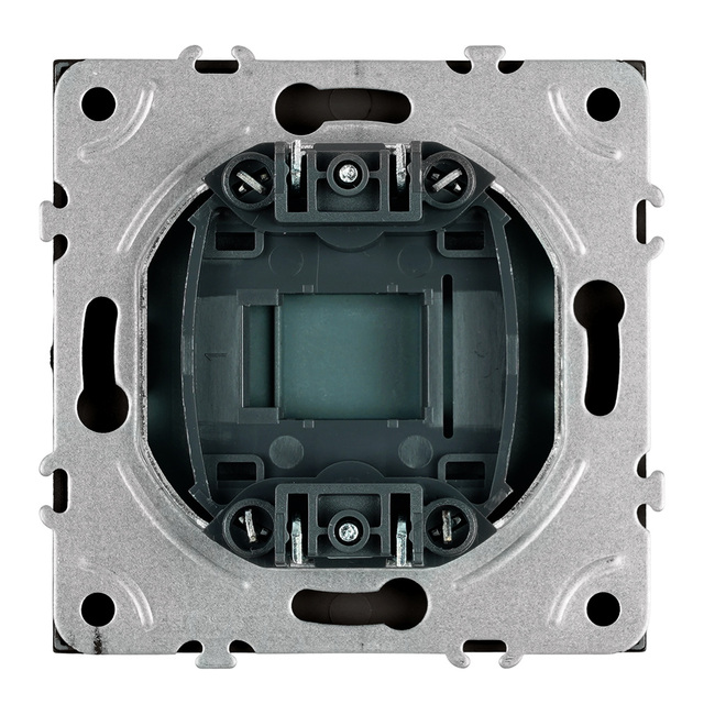 Заглушка (механизм), STEKKER, серия Эмили, платиново-серый, soft touch, RST00-5116-10 49961 — фото 5