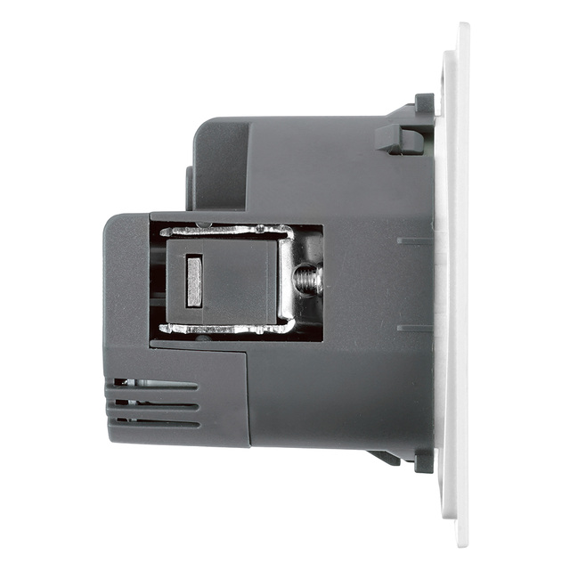 Розетка 1-местная з/ш с/з 16А USB Type-C (механизм), STEKKER, 250В, 20Вт, серия Мия, , 50438 — фото 4
