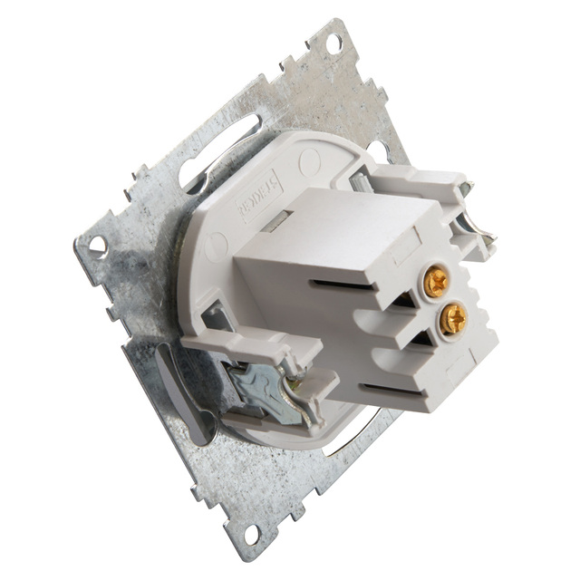 Розетка 2-местная USB (механизм), STEKKER GLS10-7115-02, 250V, 2,4А, серия Катрин, шампань 39602 — фото 4