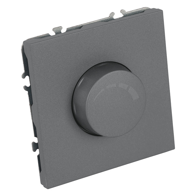 Выключатель диммирующий TRIAC (механизм), STEKKER RSW10-5106-10, 250В, 500Вт, серия Эмили, платиново-серый 49946 — фото 2