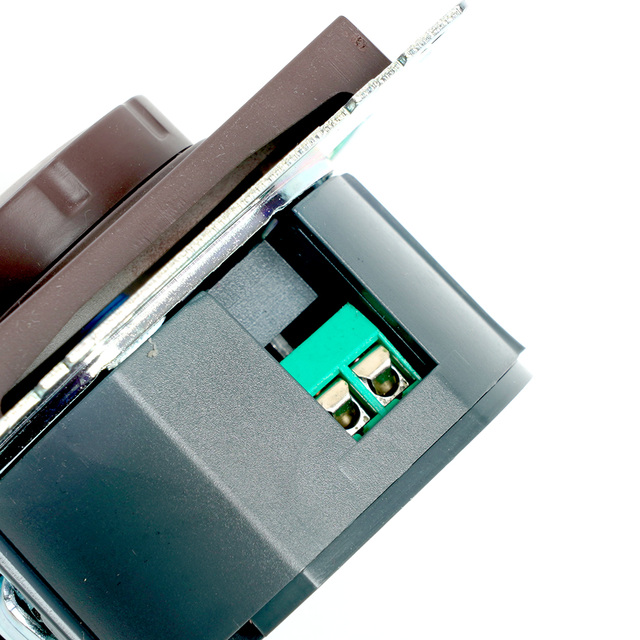 Выключатель диммирующий TRIAC (механизм), STEKKER GLS10-7106-04, 250В, 500Вт, серия Катрин, шоколад 49017 — фото 3