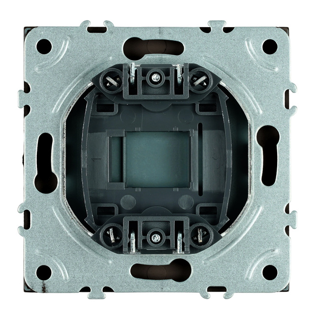 Заглушка (механизм), STEKKER, серия Эмили, черный уголь, soft touch, RST00-5116-05 49857 — фото 5